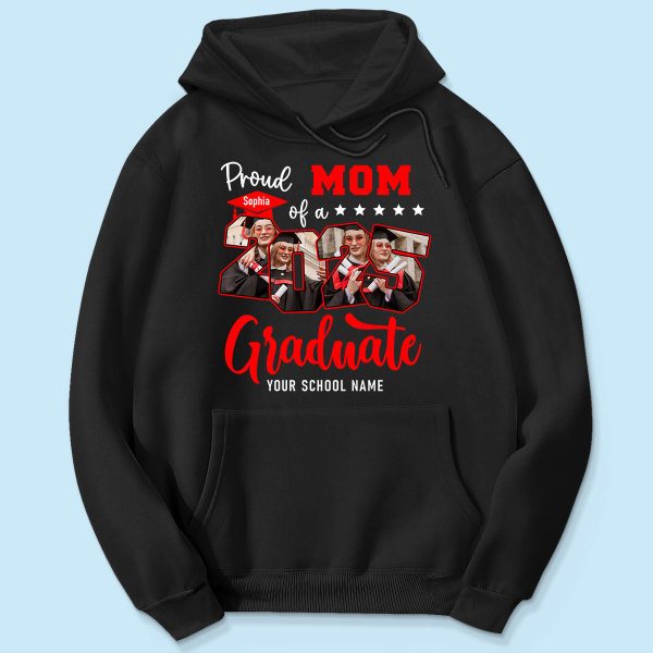 Proud Family Of 2025 Senior Graduation Upload Photo Personalized Shirt, Graduate Gift Online Hot Sale - Image 5