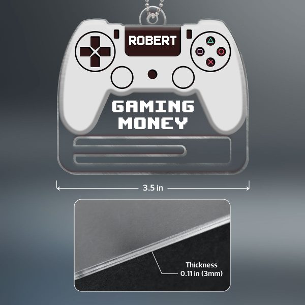 Gaming Money Funny Gift For Boyfriend Husband Son Cousin Personalized Money Holder Ornament Hot on Sale - Image 4