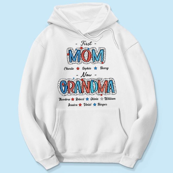4th Of July First Mom Now Grandma Personalized Shirt Sale - Image 5