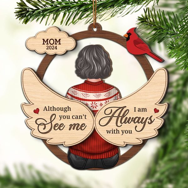 Message From Lost Loved One Memorial Keepsake Personalized 2-Layer Wooden Ornament For Sale