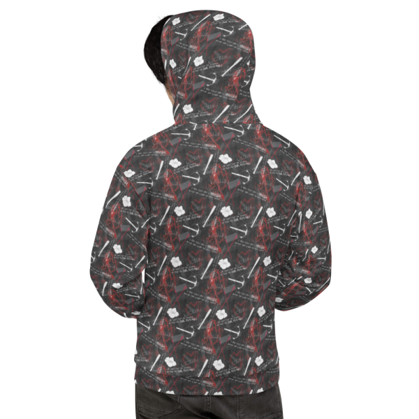 The Walking Dead Survival All-Over Print Adult Hooded Sweatshirt Hot on Sale - Image 2